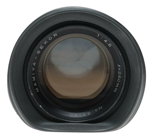Mamiya-Sekor 250mm f/4.5 Vintage Telephoto Lens for Medium Format Cameras