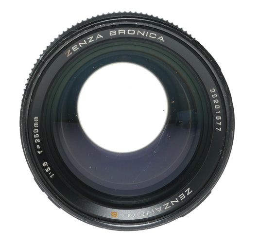 Zenza Bronica ZENON-S 250mm f/3.5 Vintage Lens for L-1A Camera System - View 2