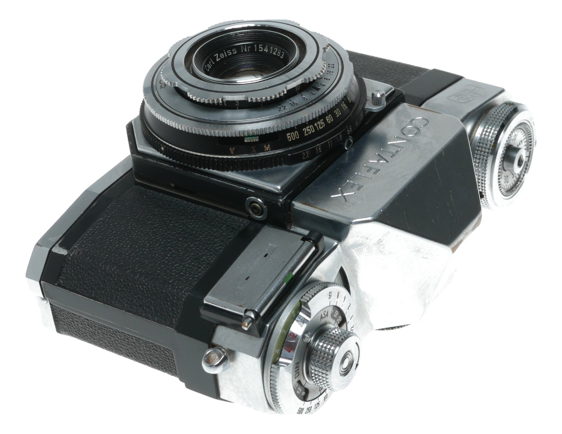 Zeiss Ikon Contaflex Vintage TLR Camera with Carl Zeiss Tessar 45mm f/2.8 Lens - View 2