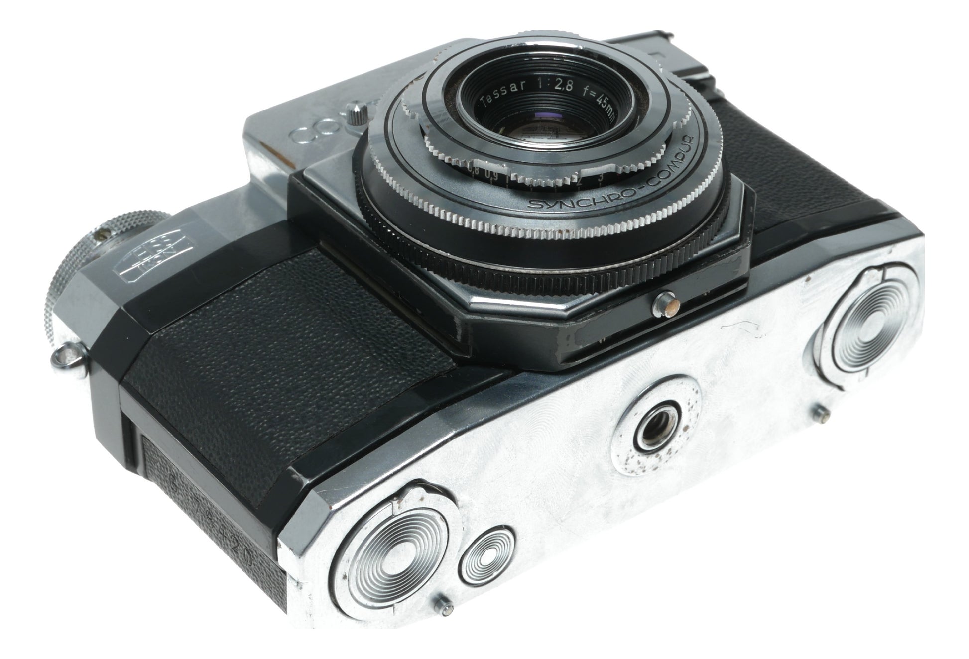 Zeiss Ikon Contaflex Vintage TLR Camera with Carl Zeiss Tessar 45mm f/2.8 Lens - View 5