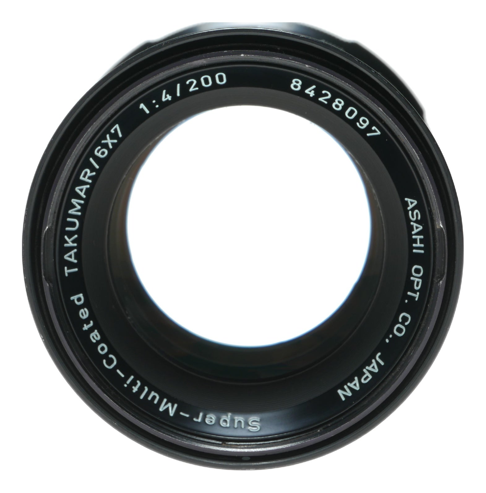 Pentax Takumar 6x7 200mm f/4 Super-Multi-Coated Lens by Asahi Optical Co. Japan - View 2