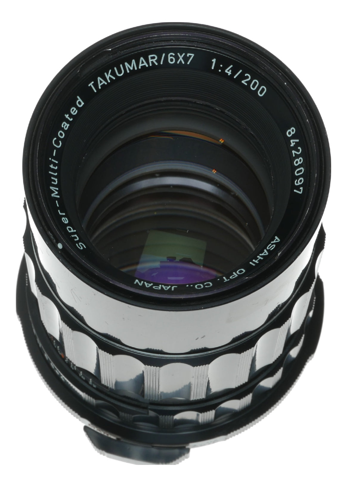 Pentax Takumar 6x7 200mm f/4 Super-Multi-Coated Lens by Asahi Optical Co. Japan - View 7