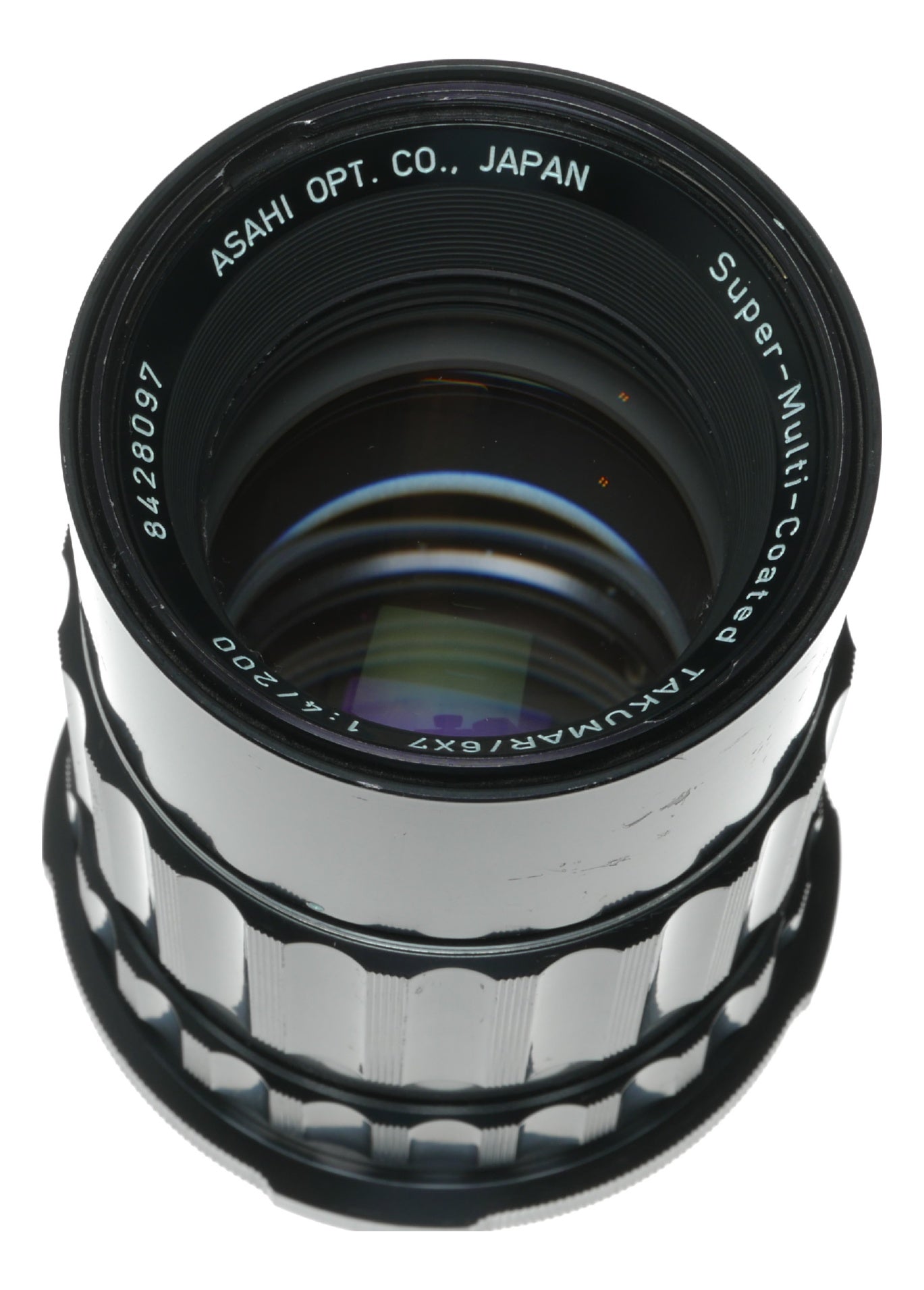 Pentax Takumar 6x7 200mm f/4 Super-Multi-Coated Lens by Asahi Optical Co. Japan - View 8