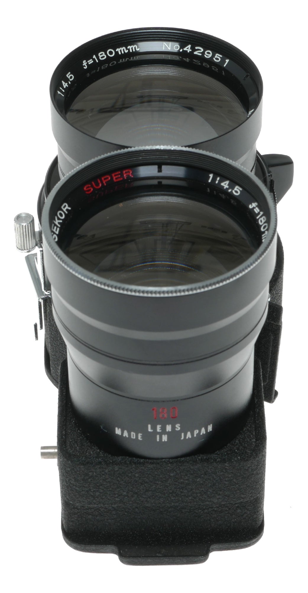 Mamiya-Sekor Super 180mm f/4.5 Vintage Lens for Mamiya SLR Cameras - View 5
