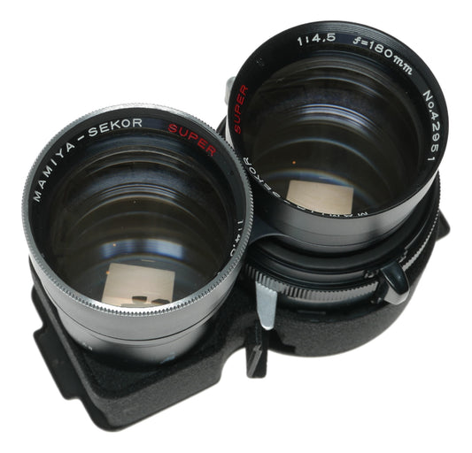 Mamiya-Sekor Super 180mm f/4.5 Vintage Lens for Mamiya SLR Cameras - View 9