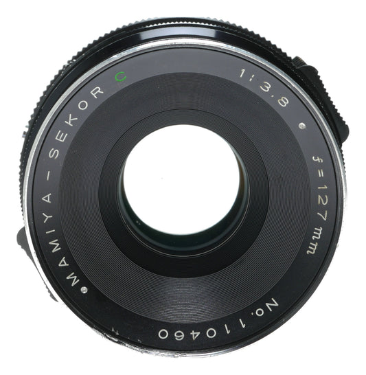 Mamiya-Sekor C 127mm f/3.8 Vintage Medium Format Camera Lens - View 2