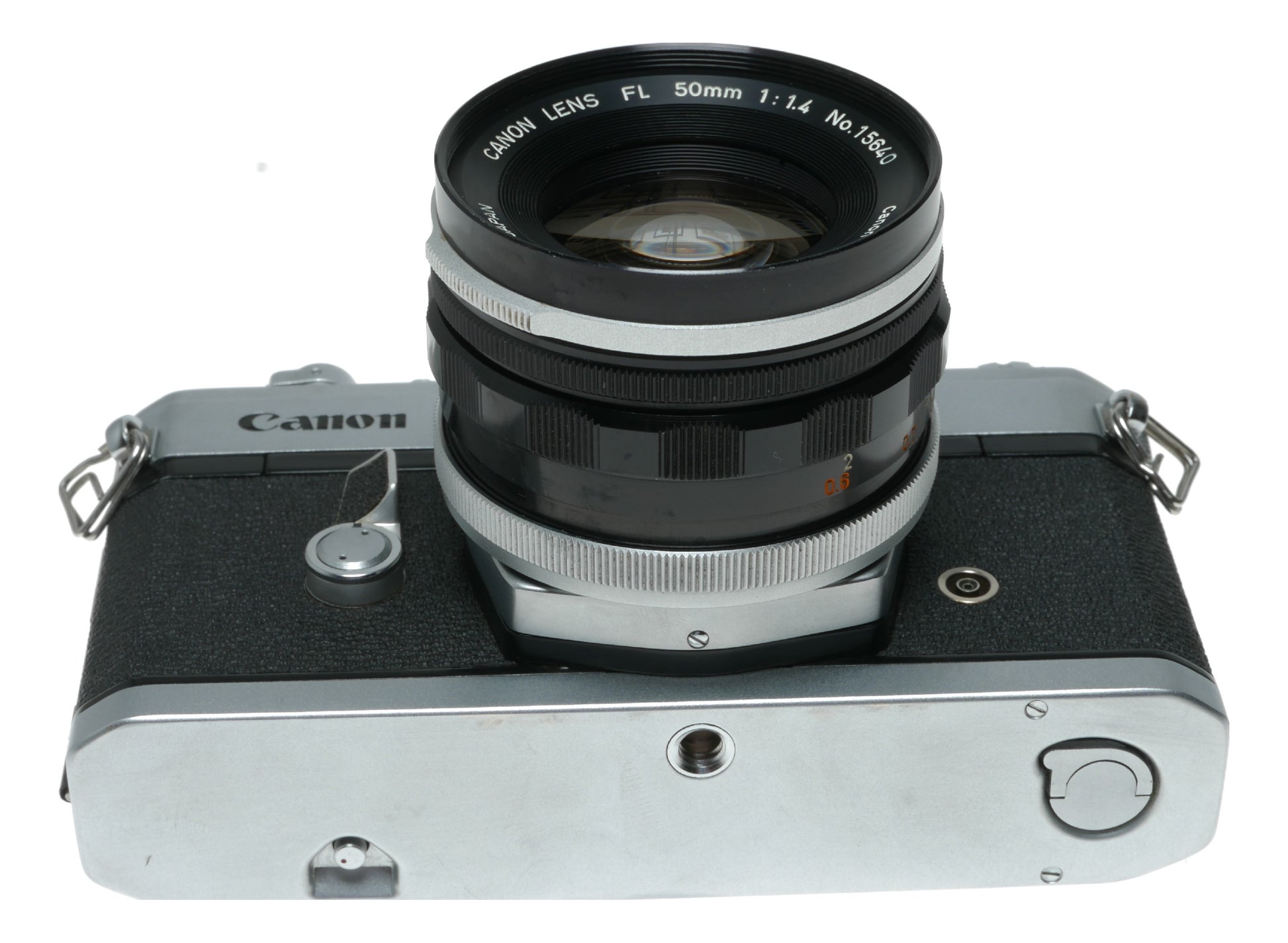 Canon Pellix Vintage SLR Camera with Canon FL 50mm f/1.4 Lens - View 5