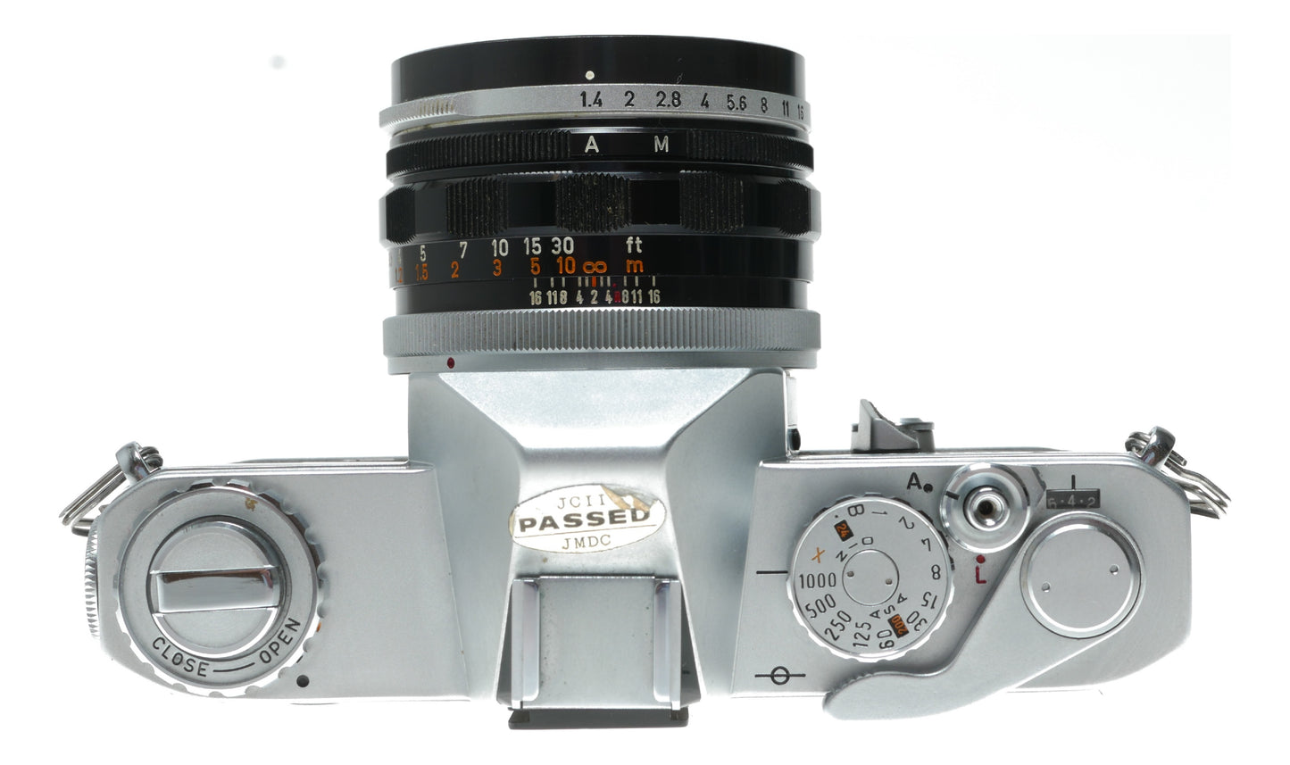 Canon Pellix Vintage SLR Camera with Canon FL 50mm f/1.4 Lens - View 6