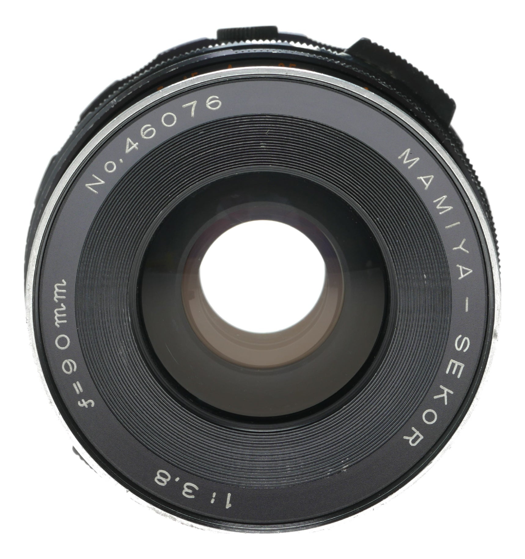 Mamiya-Sekor 90mm f/3.8 Vintage Camera Lens - View 2