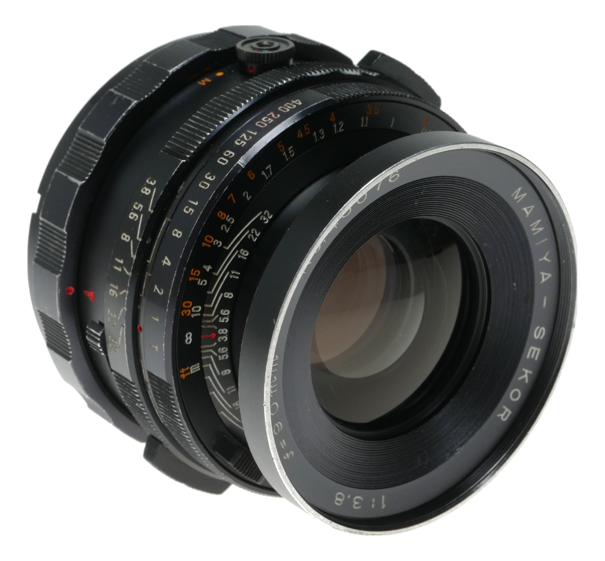 Mamiya-Sekor 90mm f/3.8 Vintage Camera Lens - View 4