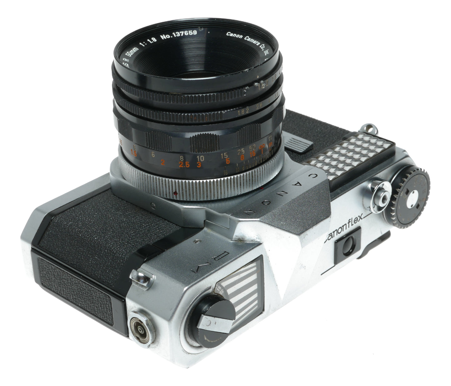Canonflex Vintage SLR Camera with Super-Canomatic 50mm f/1.8 Lens - View 5
