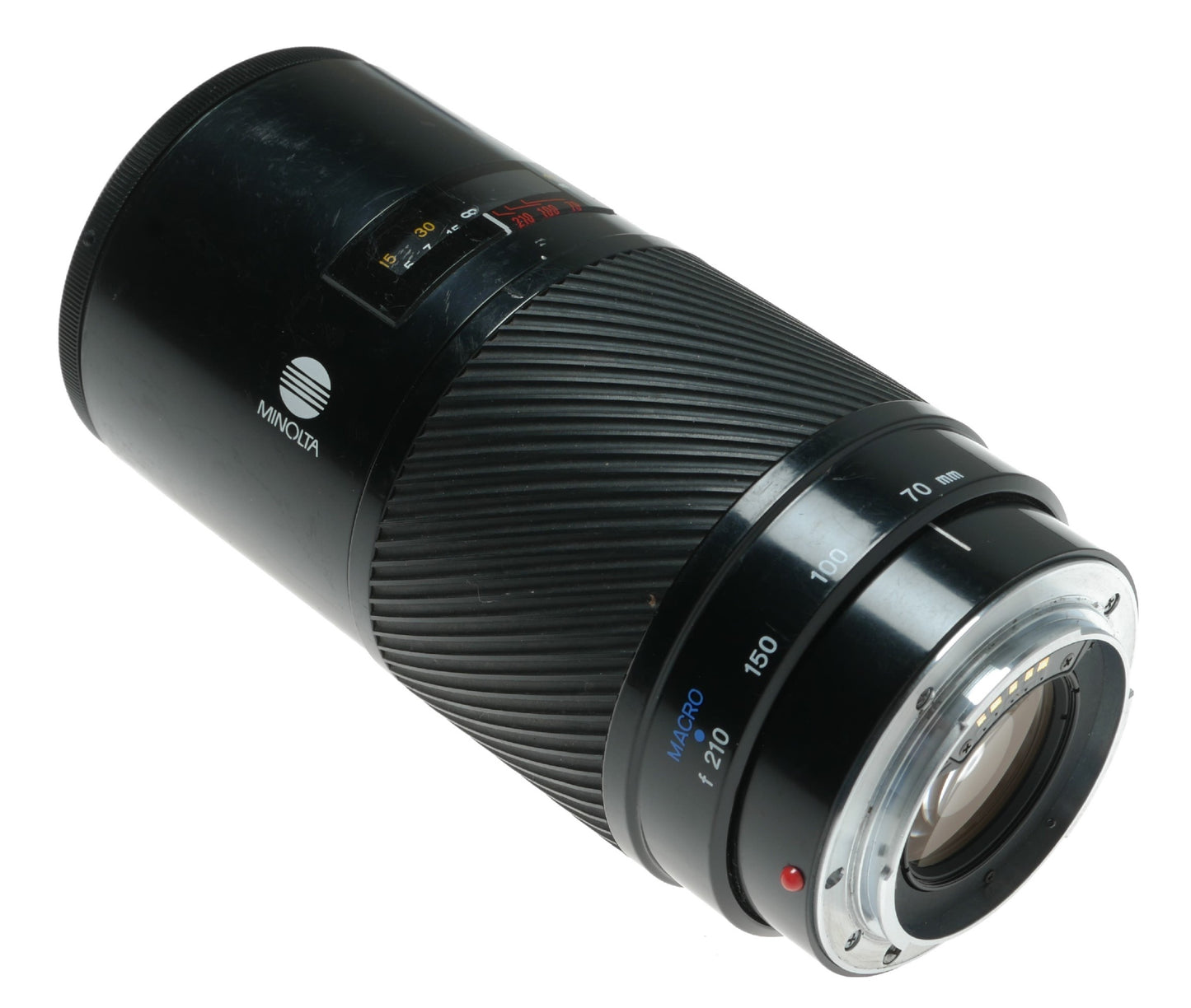 Minolta AF Zoom 70-210mm f/4 Macro Lens - Made in Japan - View 4