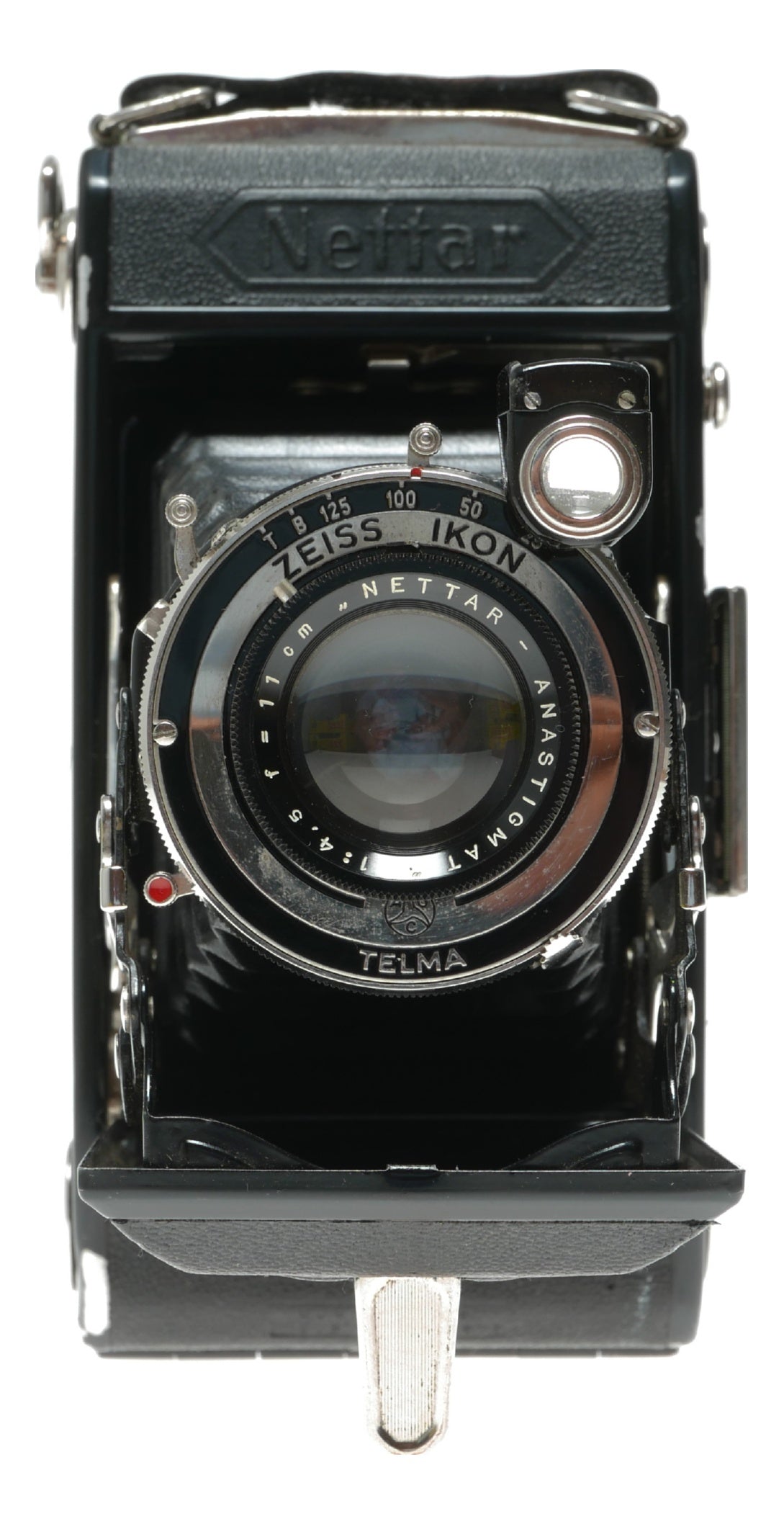 Zeiss Ikon Nettar 515/2 Vintage 6x9cm Roll Film Camera with Anastigmat Telma 1:4.5 11cm Lens - View 2