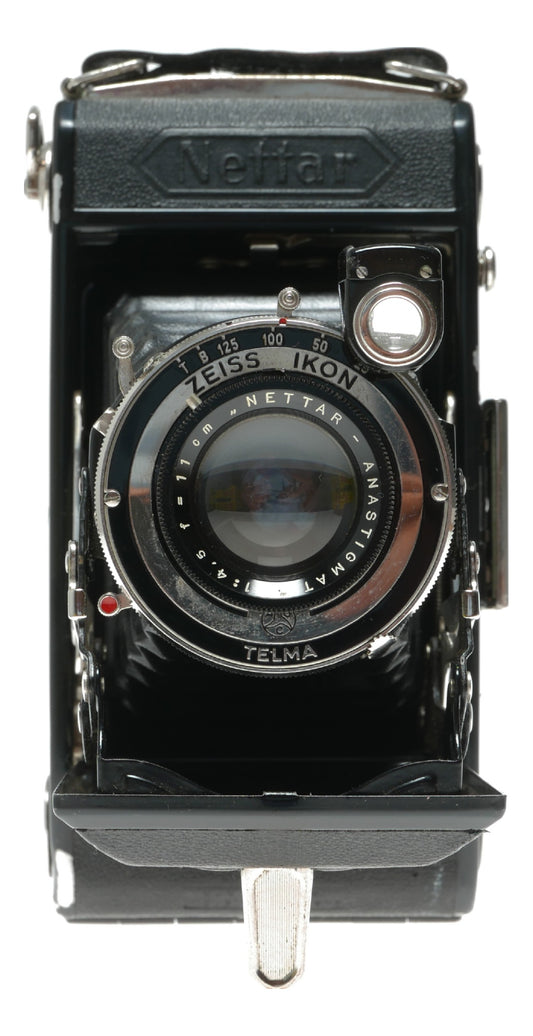 Zeiss Ikon Nettar 515/2 Vintage 6x9cm Roll Film Camera with Anastigmat Telma 1:4.5 11cm Lens - View 2
