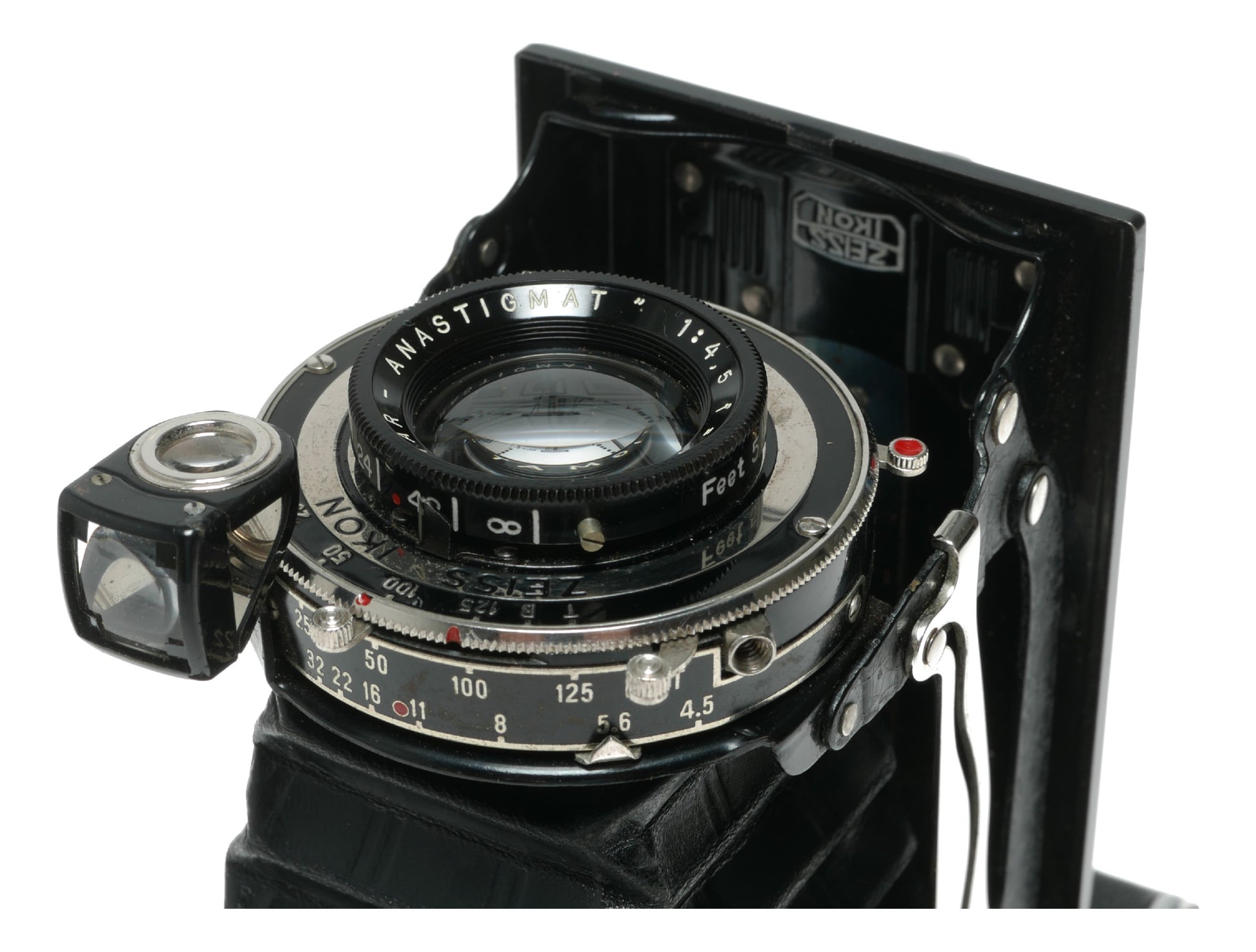 Zeiss Ikon Nettar 515/2 Vintage 6x9cm Roll Film Camera with Anastigmat Telma 1:4.5 11cm Lens - View 7