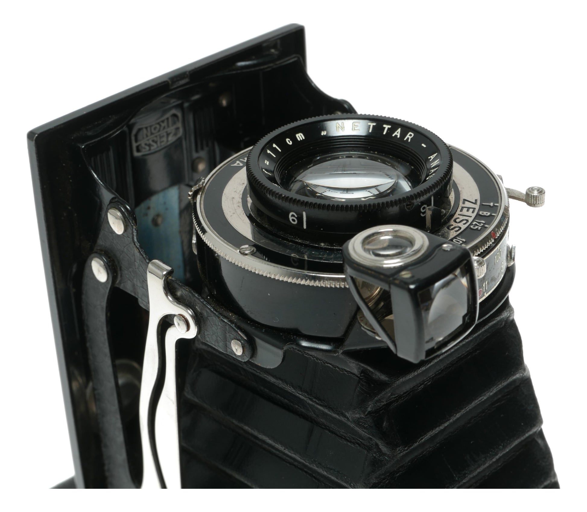 Zeiss Ikon Nettar 515/2 Vintage 6x9cm Roll Film Camera with Anastigmat Telma 1:4.5 11cm Lens - View 8