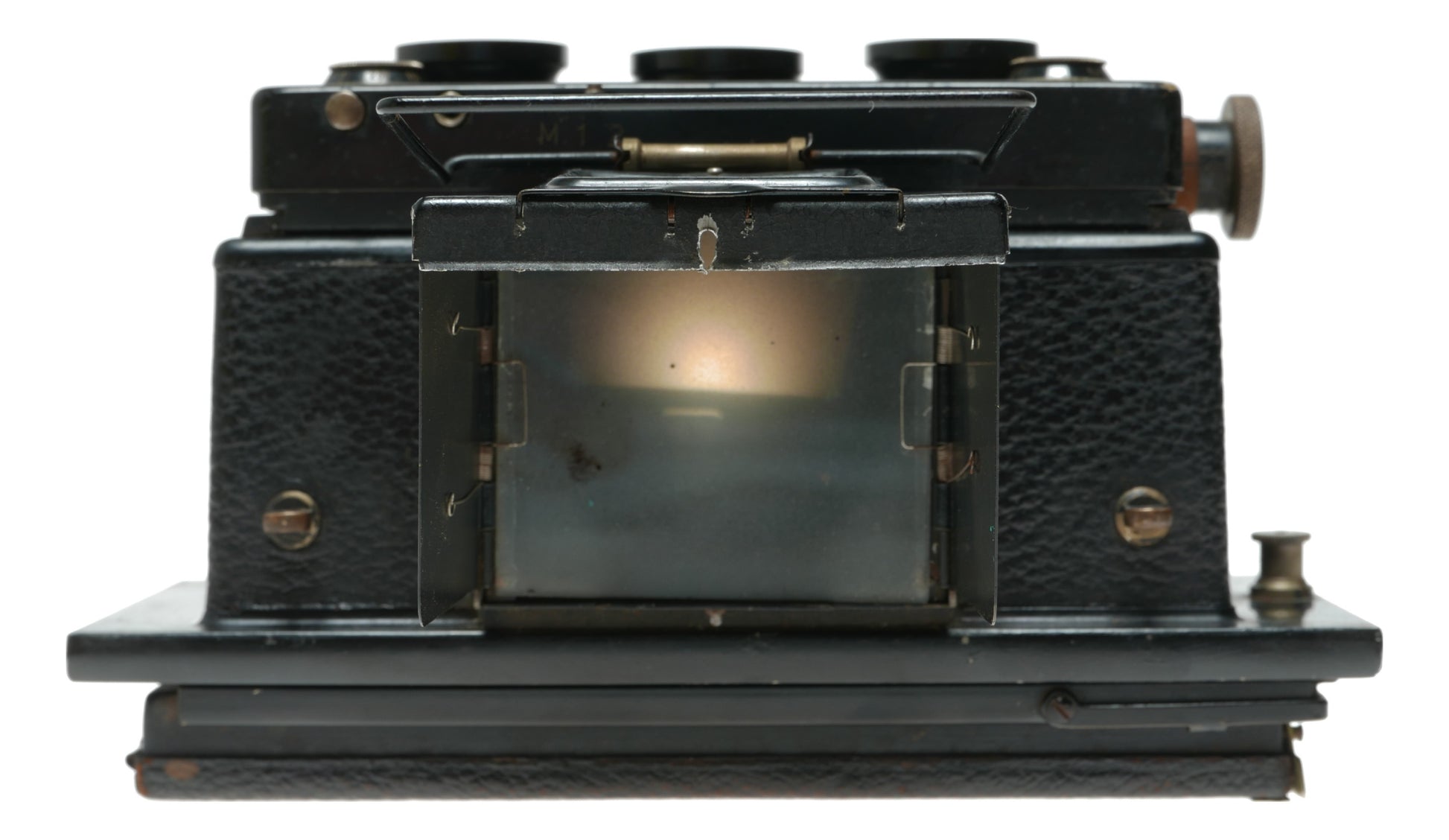 Voigtländer Stereoflektoskop 6x13 Vintage Film Camera with Helioplan 75mm f/4.5 Lens and Compur Shutter - View 5