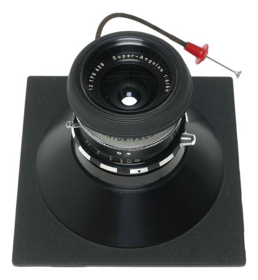 Schneider-Kreuznach Super-Angulon f/8 165mm Large Format Lens for SINAR Cameras