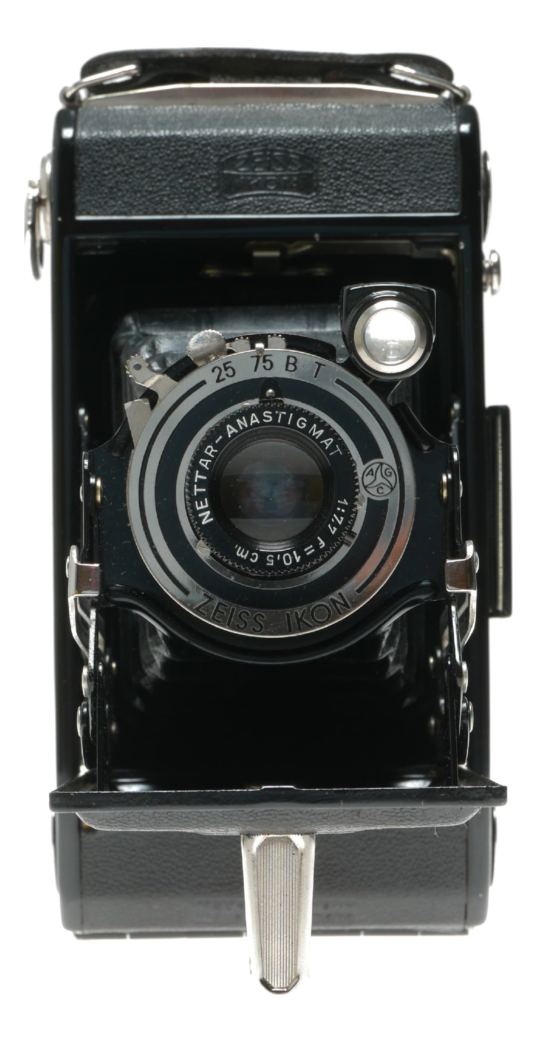Zeiss Ikon Nettar-Anastigmat Vintage Film Camera with 105mm f/7.7 Lens - View 2
