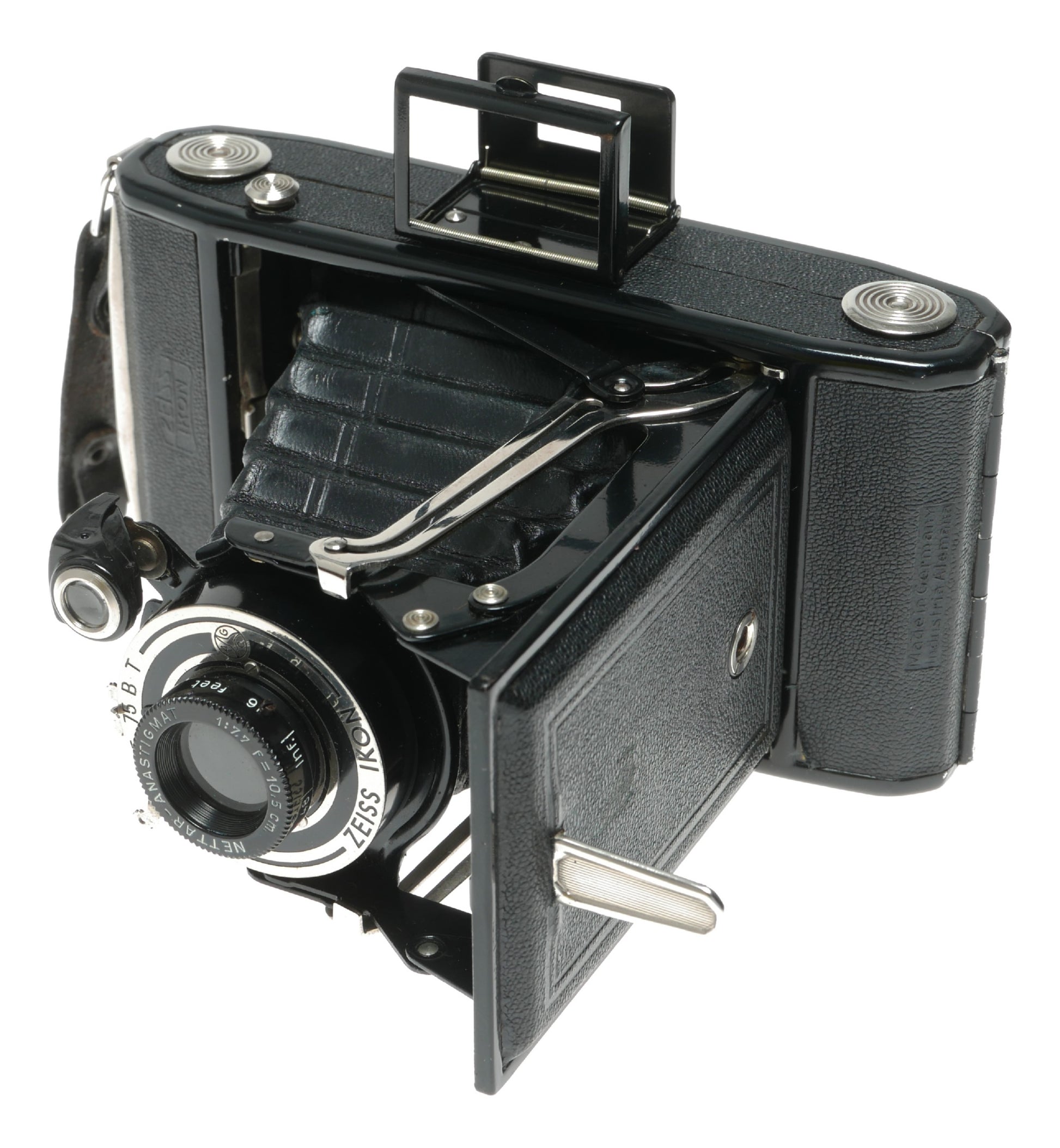 Zeiss Ikon Nettar-Anastigmat Vintage Film Camera with 105mm f/7.7 Lens - View 4