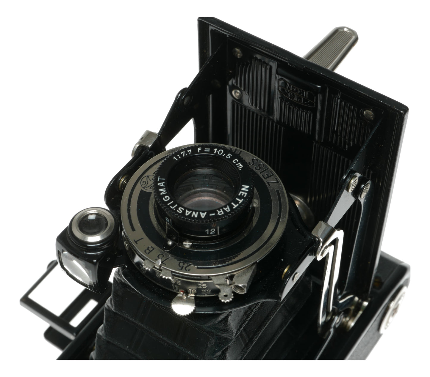 Zeiss Ikon Nettar-Anastigmat Vintage Film Camera with 105mm f/7.7 Lens - View 7
