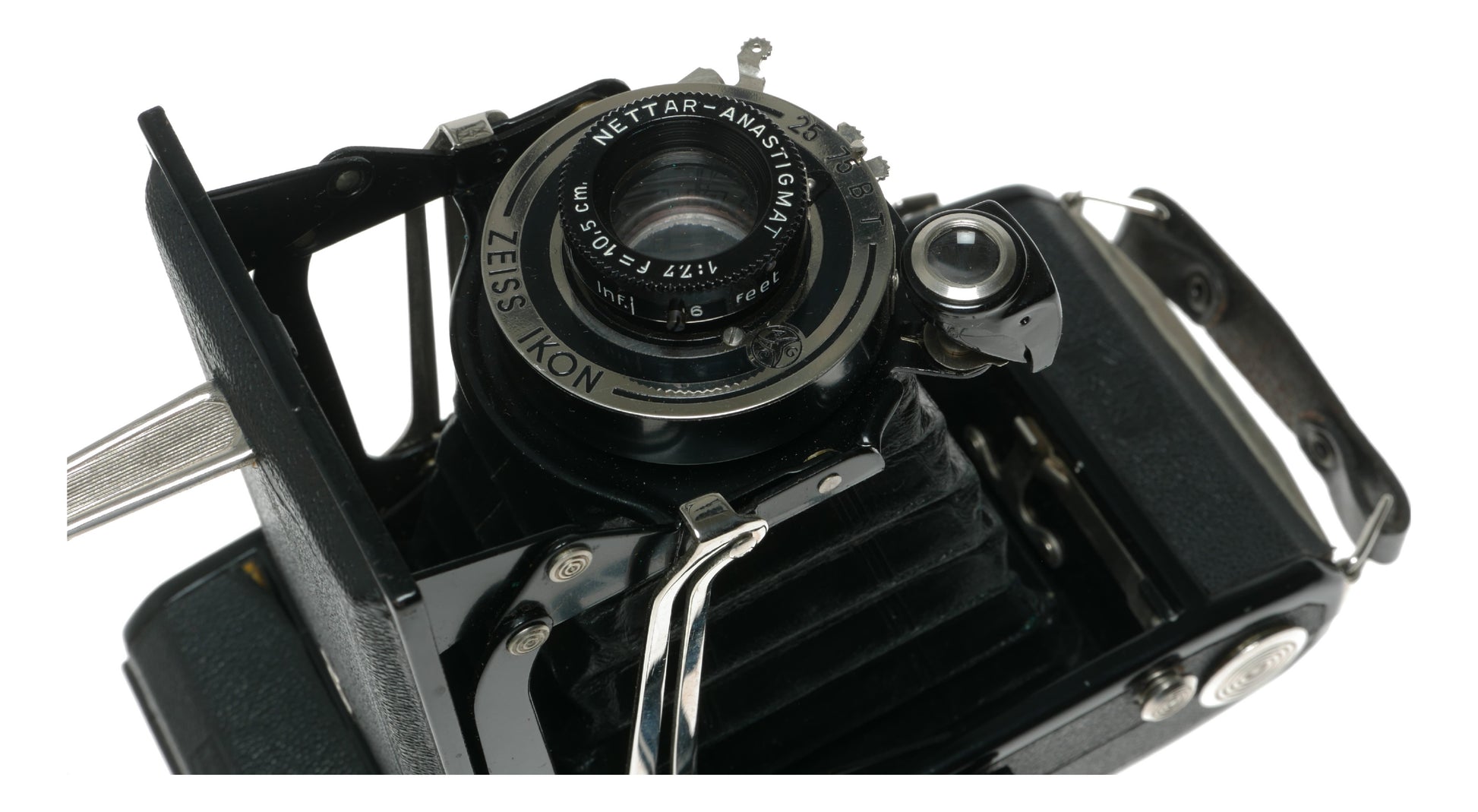 Zeiss Ikon Nettar-Anastigmat Vintage Film Camera with 105mm f/7.7 Lens - View 8