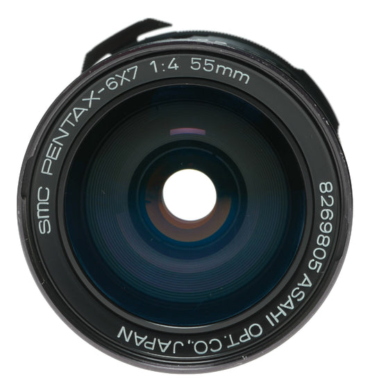 Pentax SMC Pentax-6x7 55mm f/4 Vintage Medium Format Camera Lens - View 2