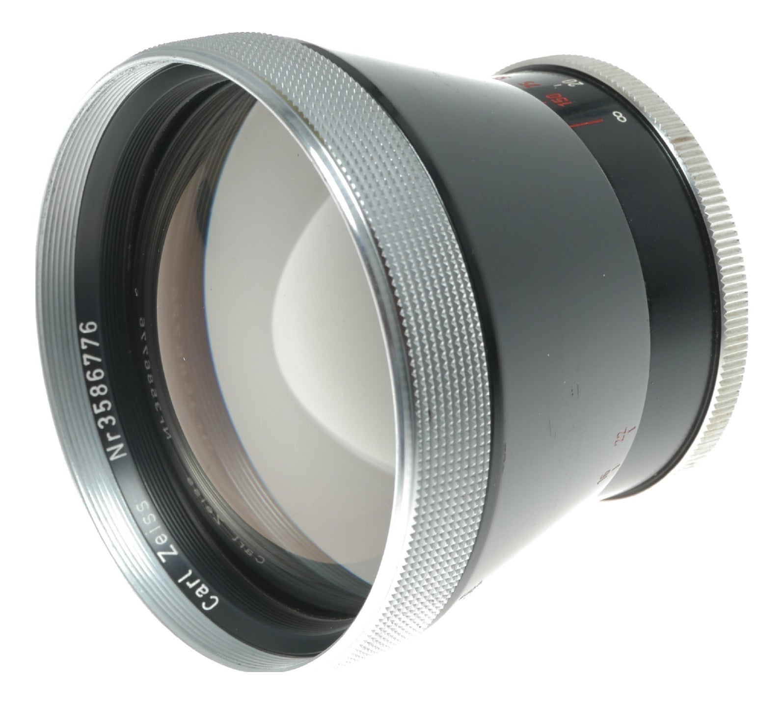 Carl Zeiss Pro-Tessar 115mm f/4 Vintage Lens Made in Germany - View 3