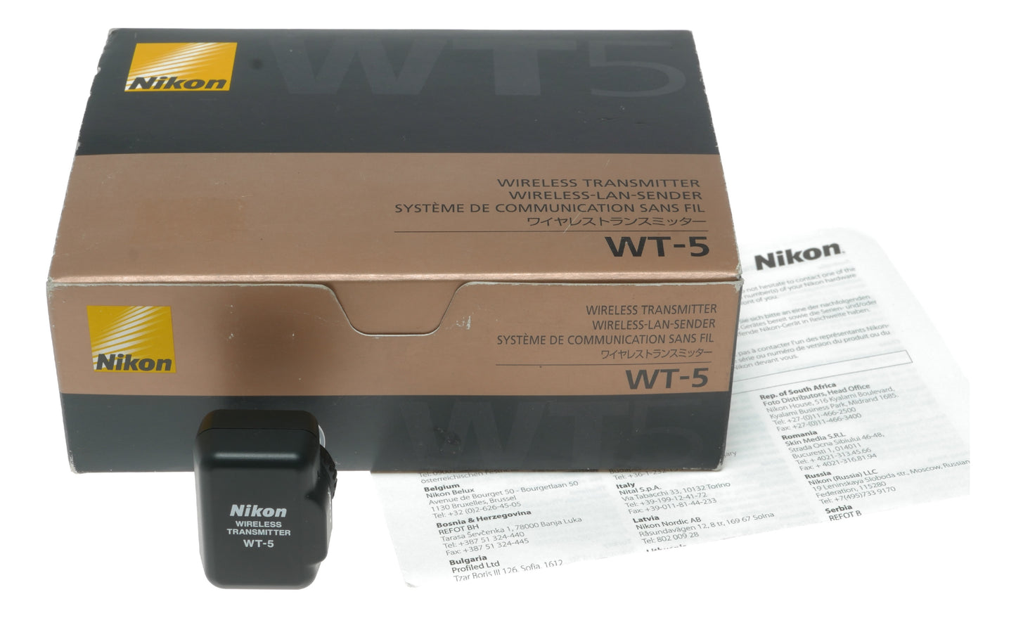 Nikon WT-5 Wireless Transmitter for Digital Cameras
