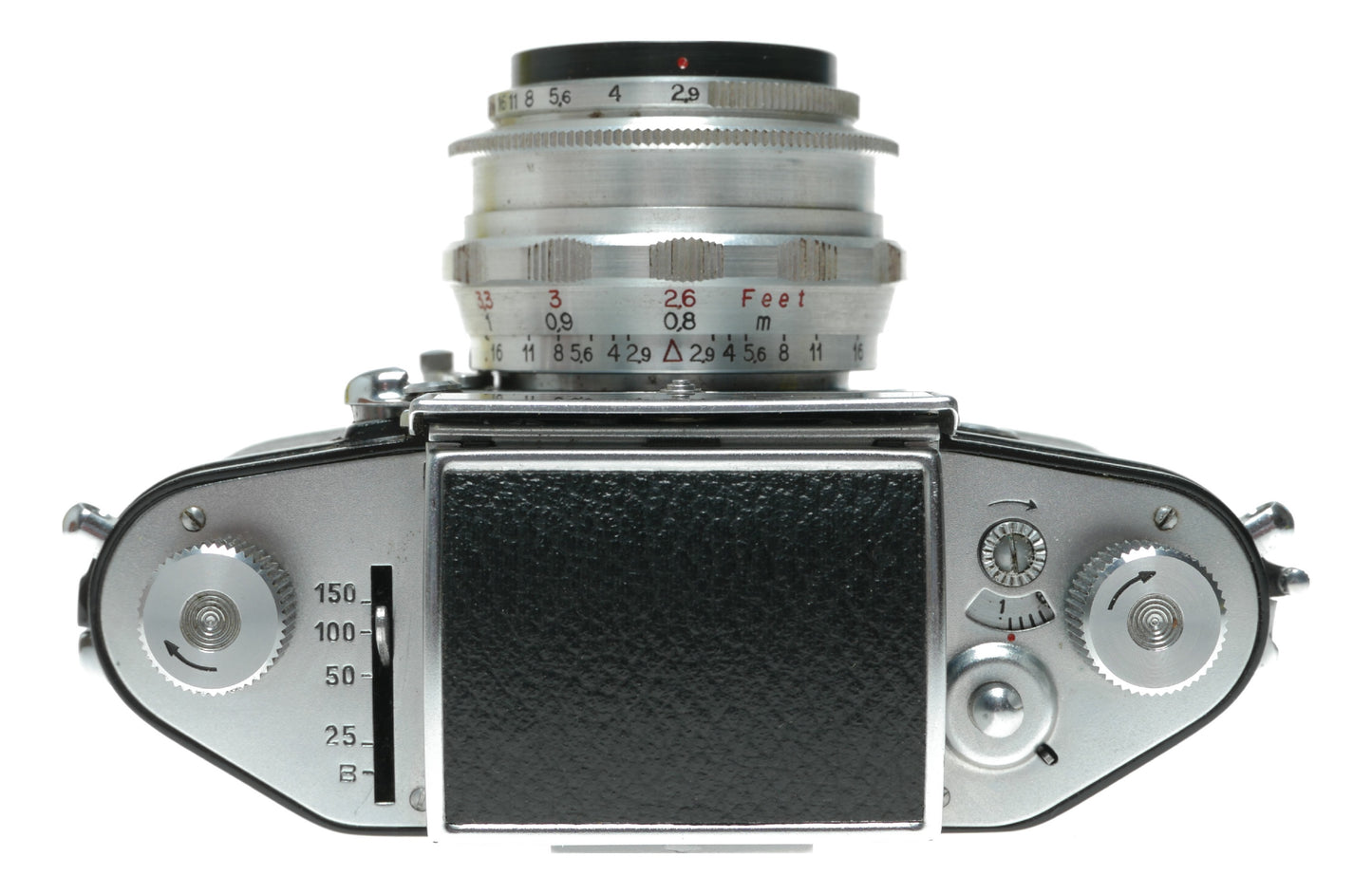 Ihagee Dresden Exa Vintage 35mm Film Camera with Meritar 2.9/50 Lens - View 6