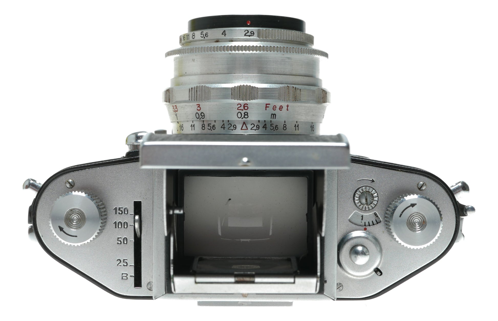 Ihagee Dresden Exa Vintage 35mm Film Camera with Meritar 2.9/50 Lens - View 7
