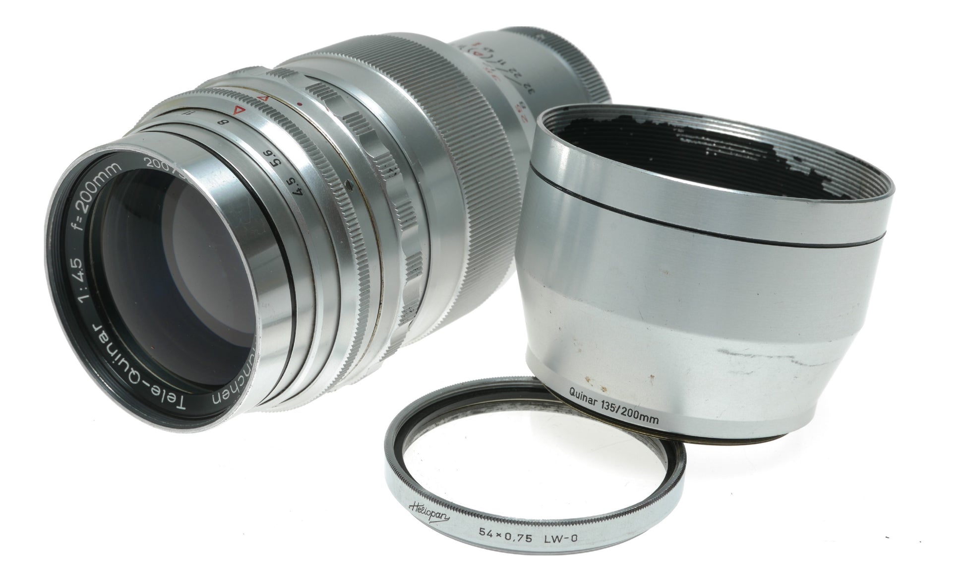 Steinheil Tele-Quinar 200mm f/4.5 Vintage Telephoto Lens from Germany