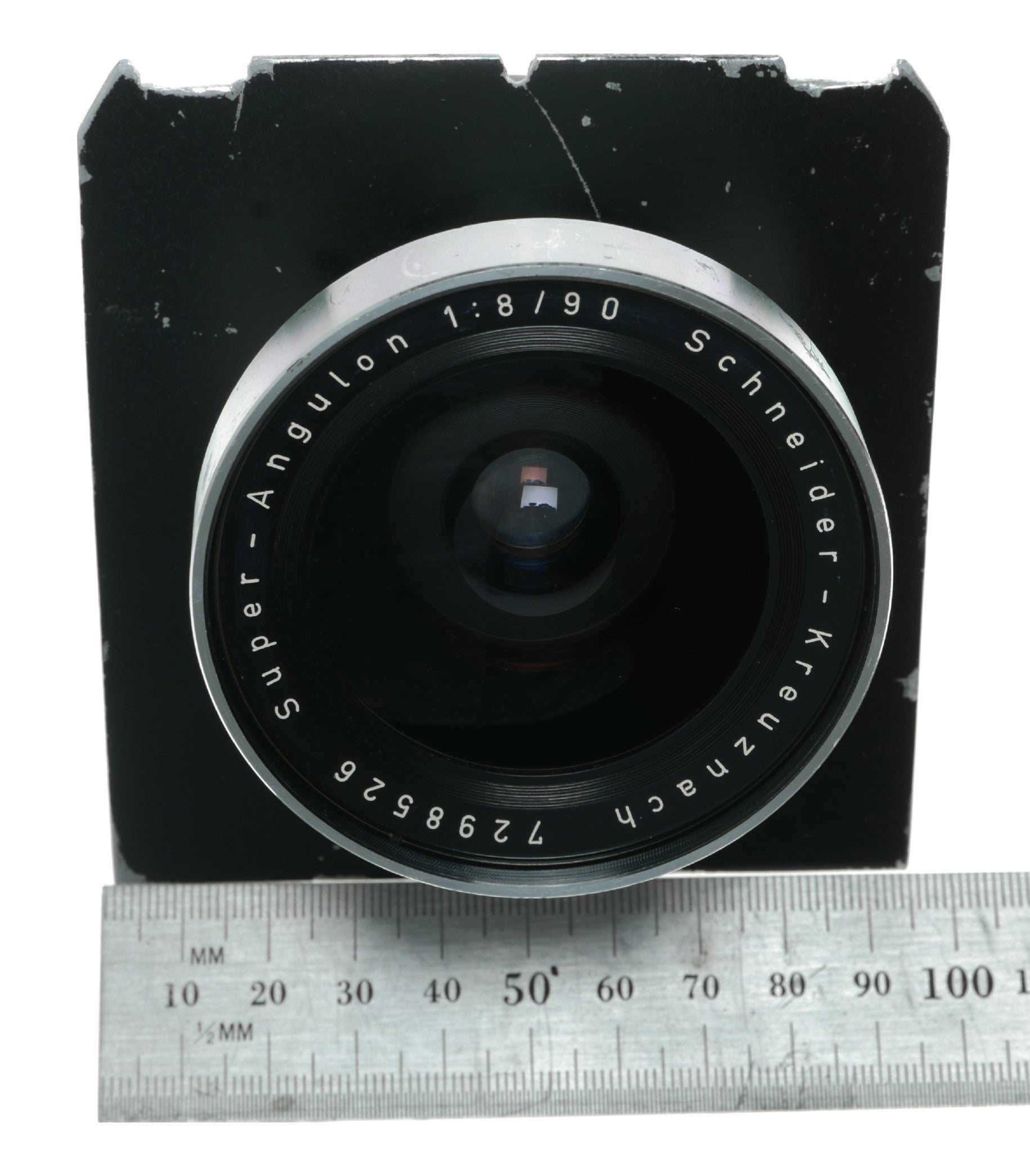 Schneider-Kreuznach Super-Angulon 90mm f/8 Lens Made in Germany - View 9
