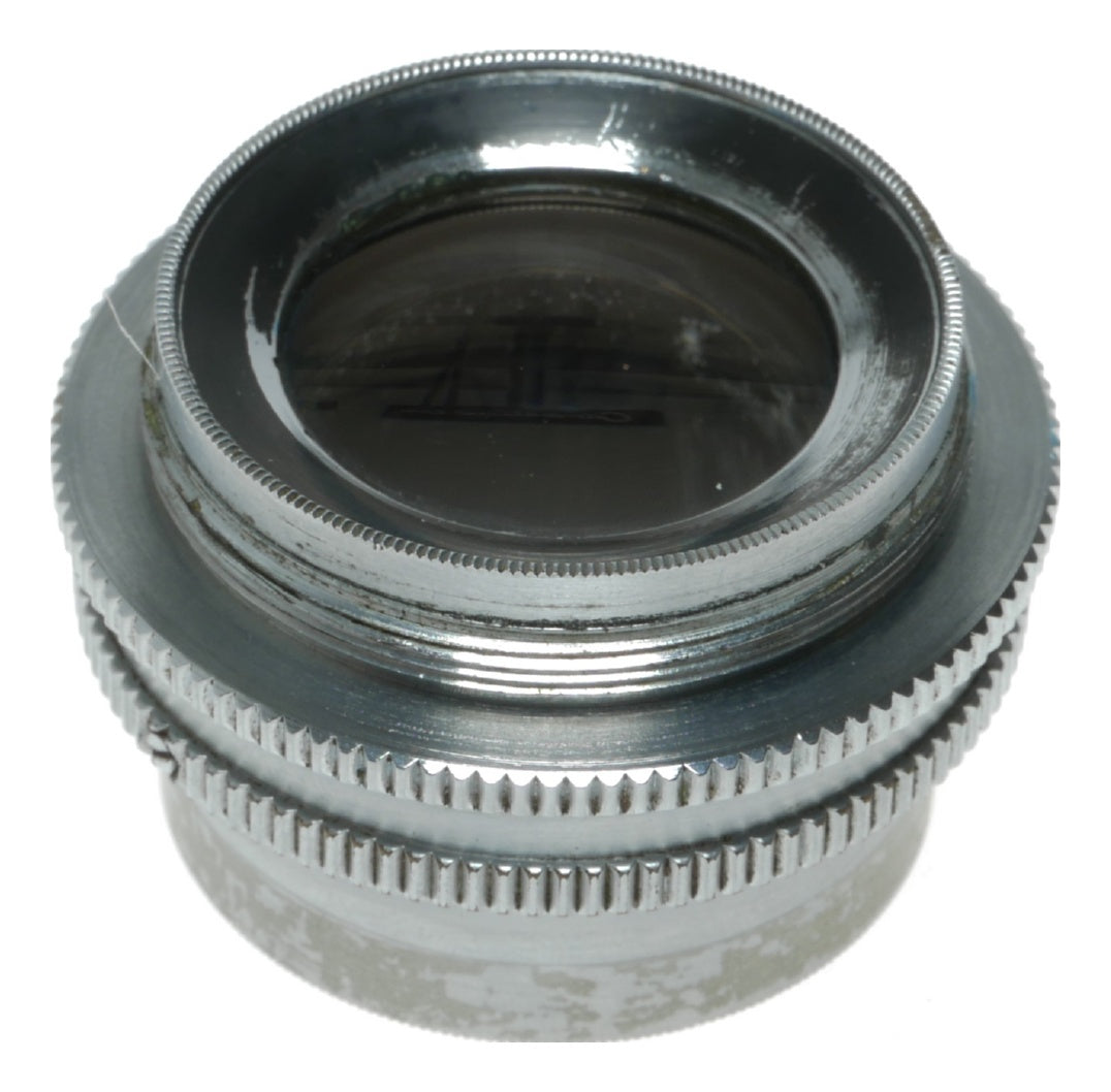 Wollensak 135mm f/4.5 Raptar Enlarging Lens, Chrome, Made in England - View 5