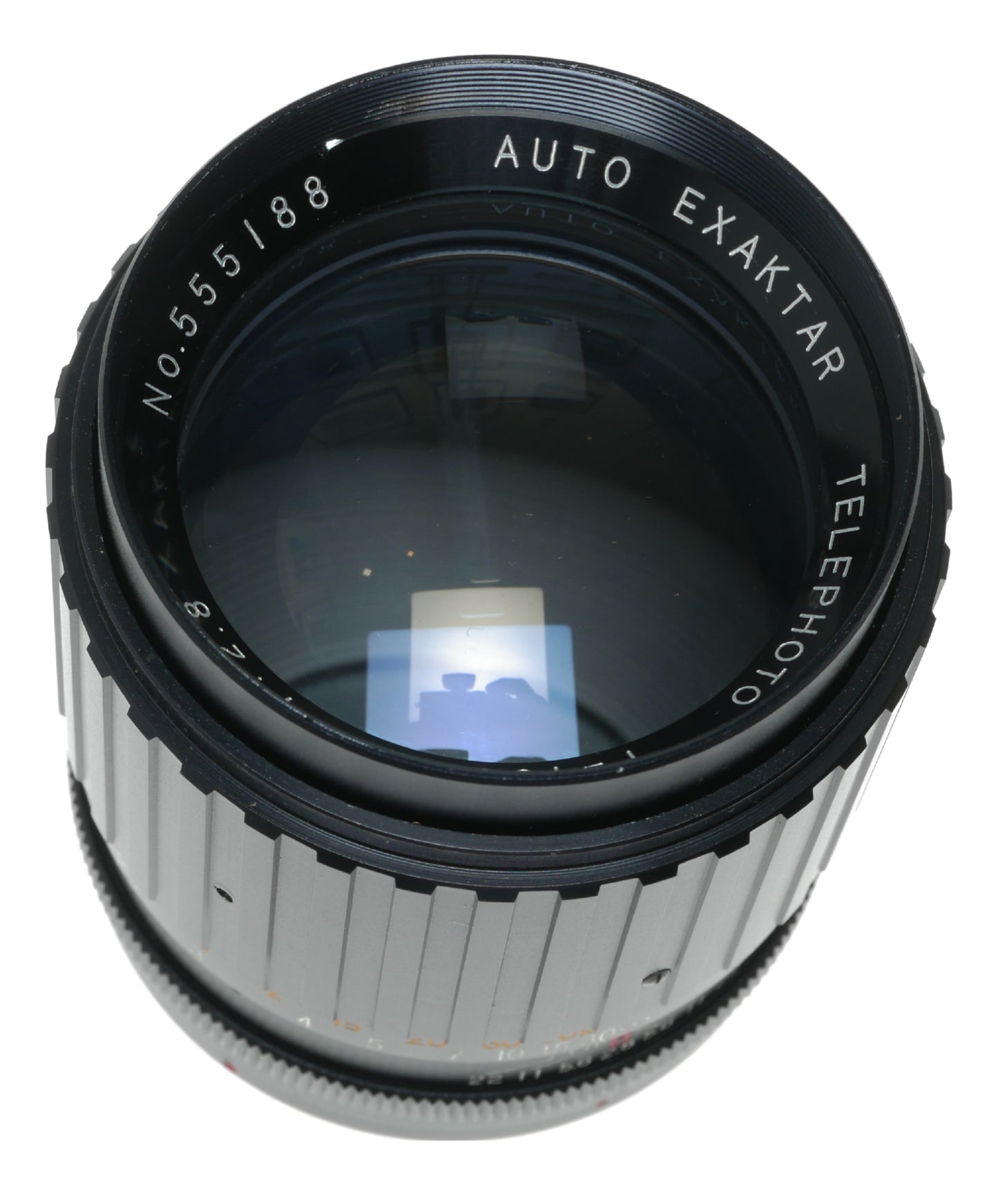 Exakta Auto Exaktar 135mm f/2.8 Vintage Telephoto Lens with Case, Made in Japan - View 10