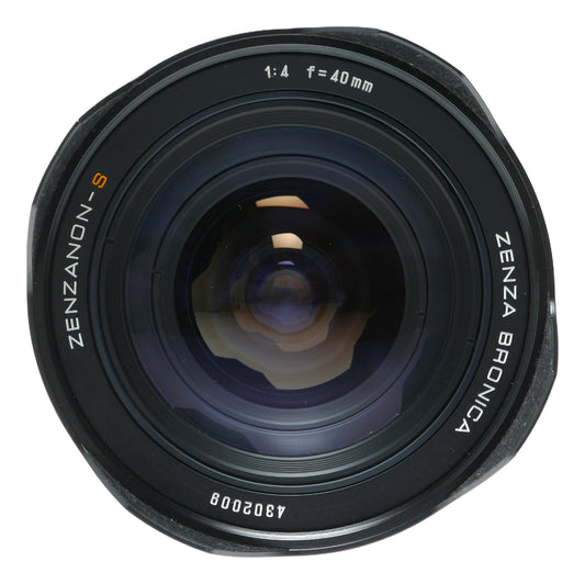 Zenza Bronica Zenon-S 40mm f/4 Vintage Camera Lens from Japan - View 2