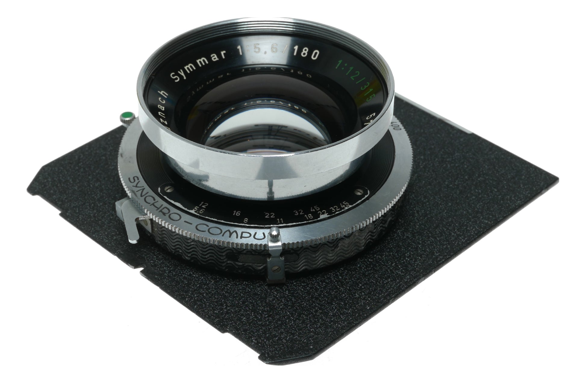 Schneider-Kreuznach Symmar 180mm f/5.6 Vintage Large Format Lens with Synchro-Compur Shutter - View 3