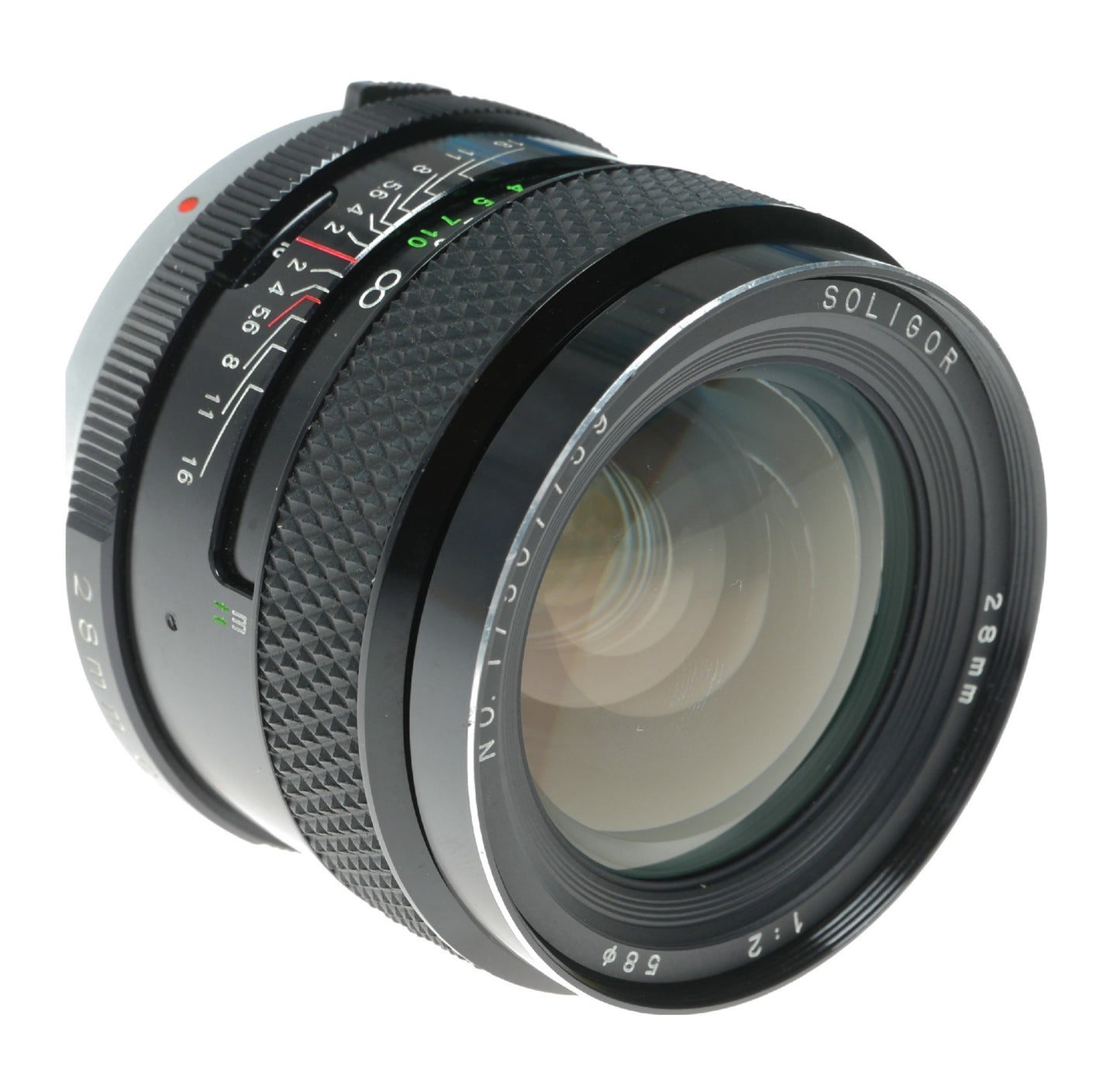Soligor 28mm f/2 Vintage Prime Lens Made in Japan - View 3