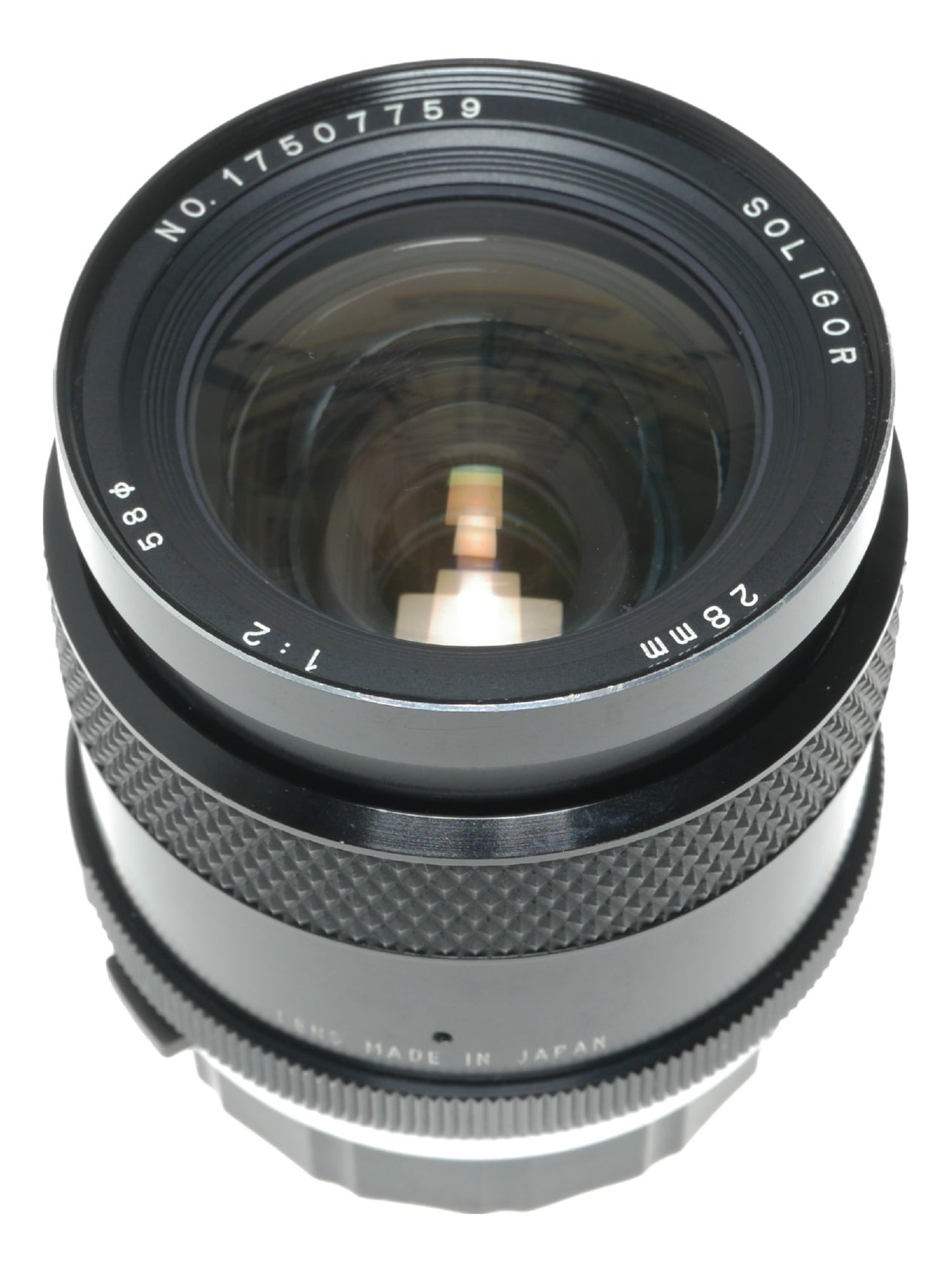 Soligor 28mm f/2 Vintage Prime Lens Made in Japan - View 10