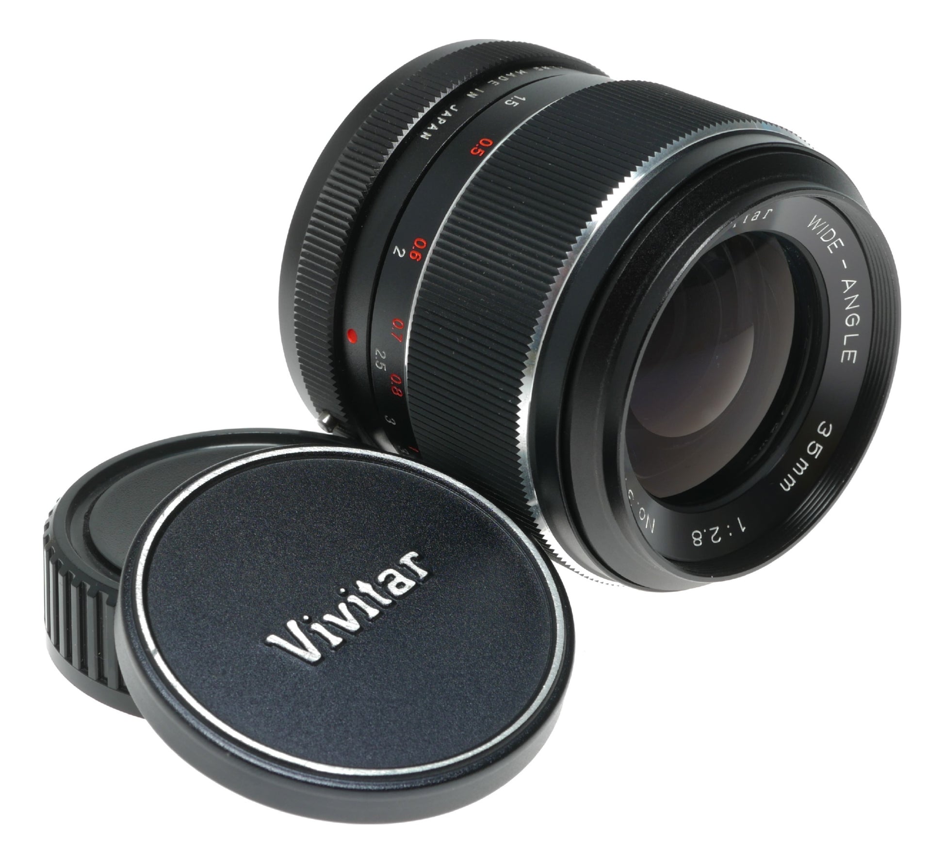 Vivitar 35mm f/2.8 Wide Angle Lens - Vintage Manual Focus Prime Lens Made in Japan