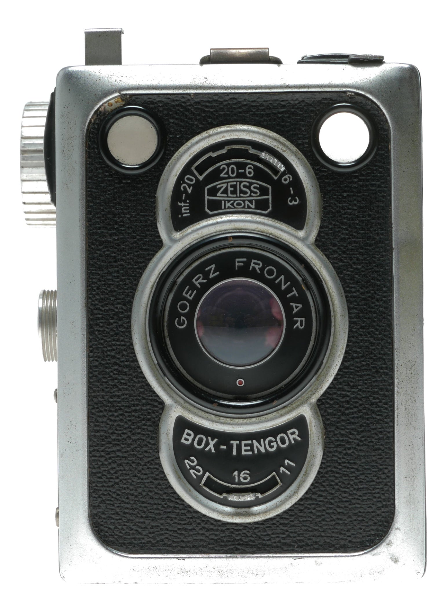 Goerz Frontar Box-Tengor Vintage Film Camera with Zeiss Ikon Int-20 Lens