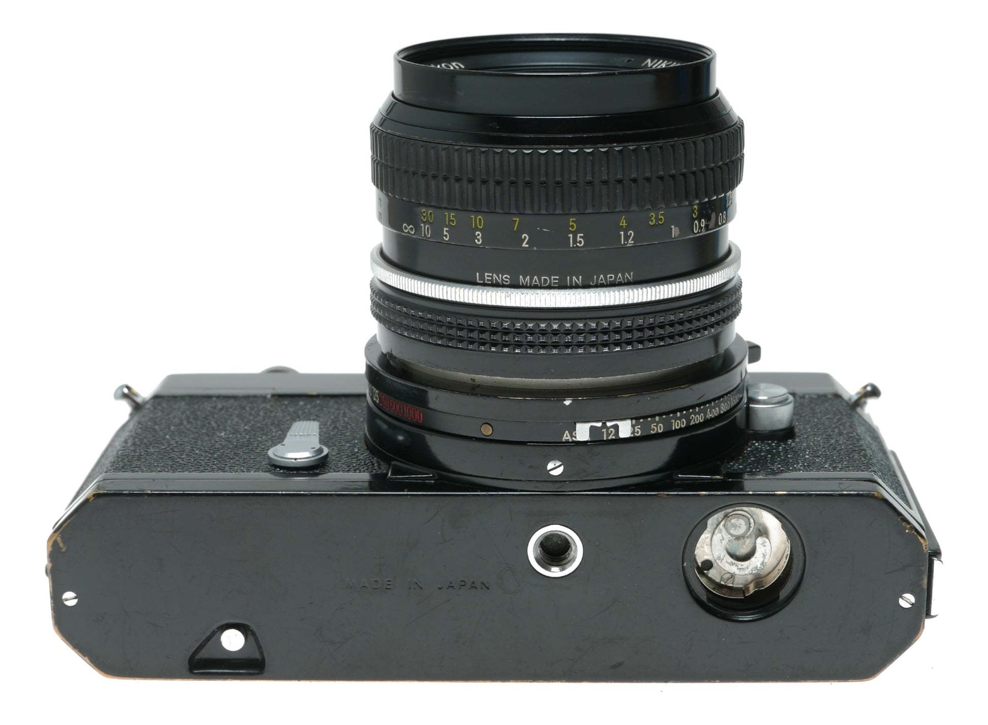 Nikkormat FT Vintage SLR Camera with Nikon NIKKOR 50mm f/2 Lens - View 8