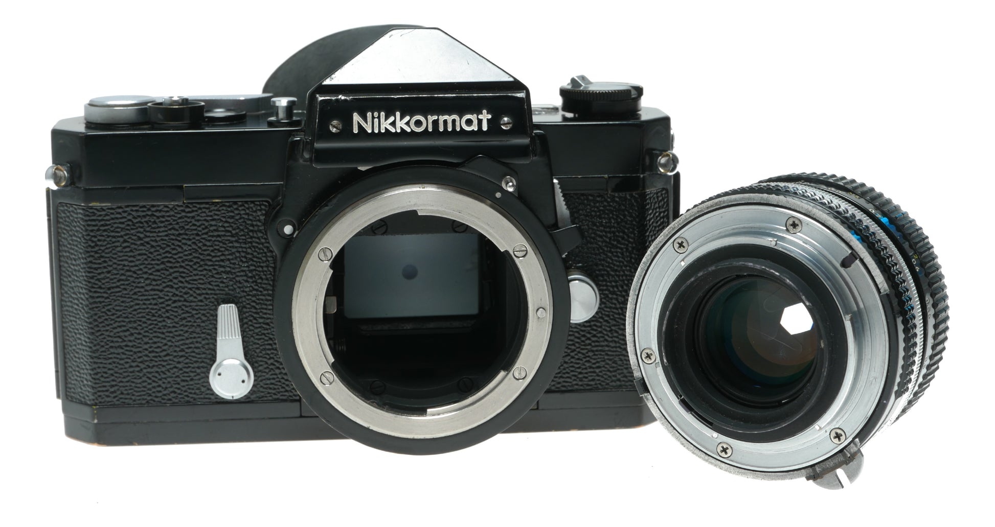 Nikkormat FT Vintage SLR Camera with Nikon NIKKOR 50mm f/2 Lens - View 9