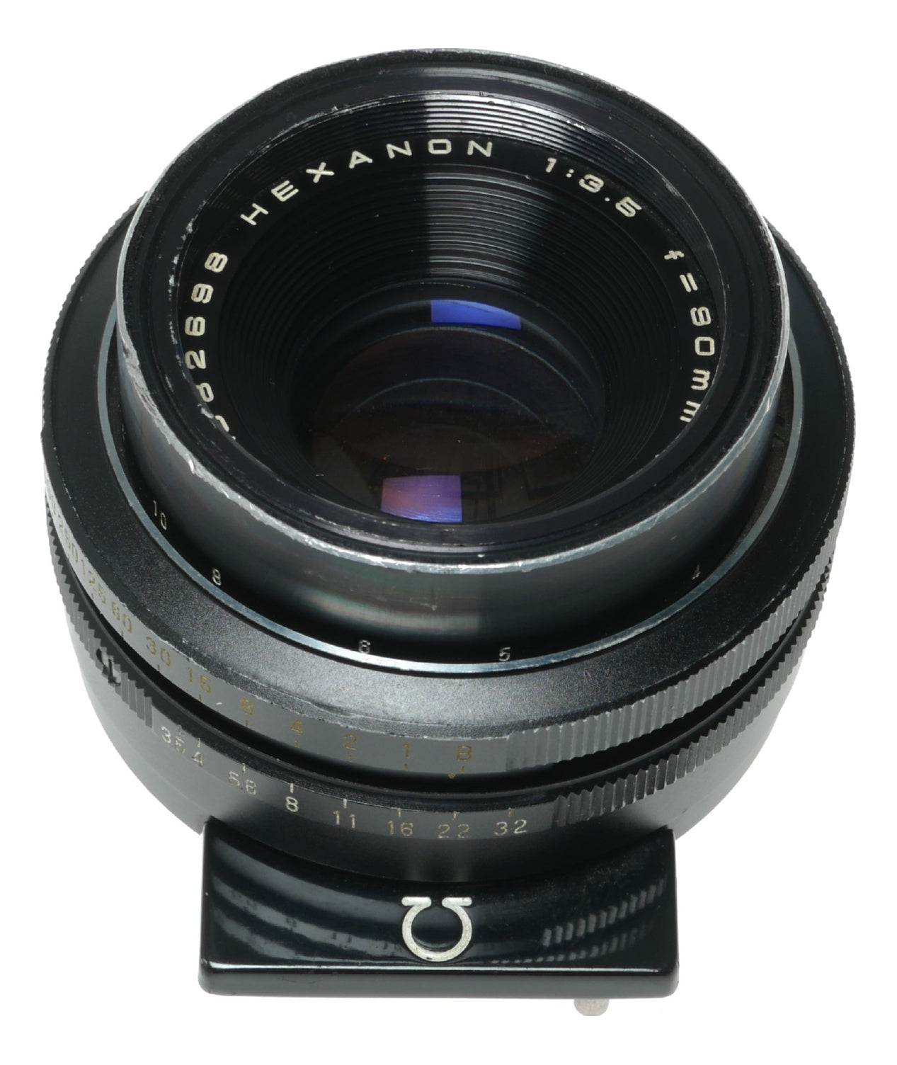 Konica Omega Hexanon 90mm f/3.5 Vintage Rangefinder Camera Lens Made in Japan - View 9