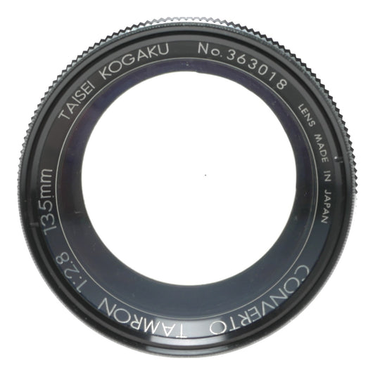 Tamron 135mm f/2.8 Converto Vintage Lens by Taisei Kogaku, Made in Japan