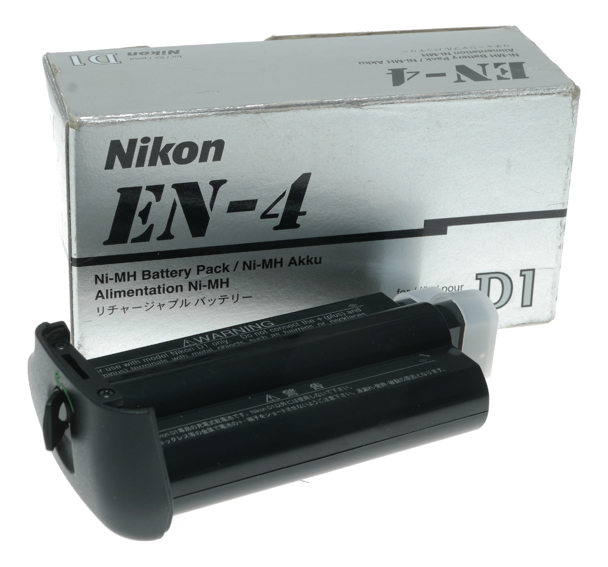 Nikon EN-4 Rechargeable Ni-MH Battery Pack for Nikon D1 Camera - View 2