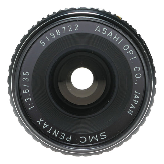 SMC Pentax 35mm f/3.5 Vintage Prime Lens by Asahi Optical Co. Japan - View 2