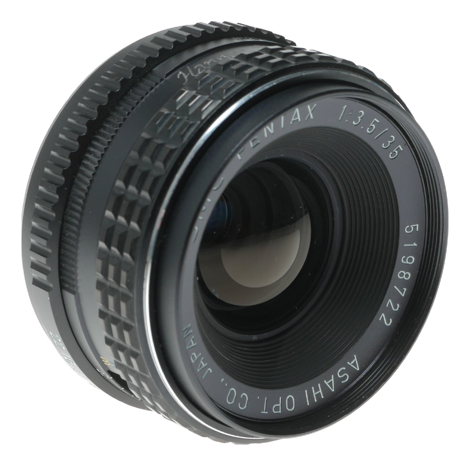 SMC Pentax 35mm f/3.5 Vintage Prime Lens by Asahi Optical Co. Japan - View 5