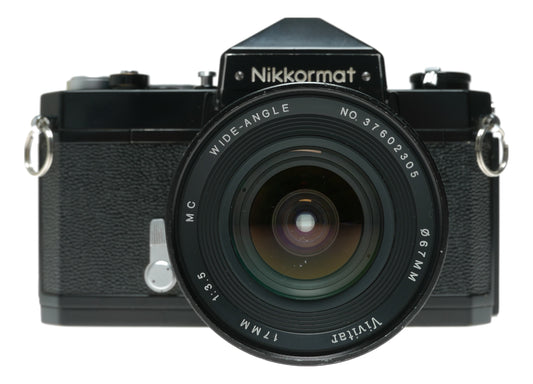 Nikkormat 17mm f/3.5 MC Wide-Angle Lens Vintage Nikon Japan