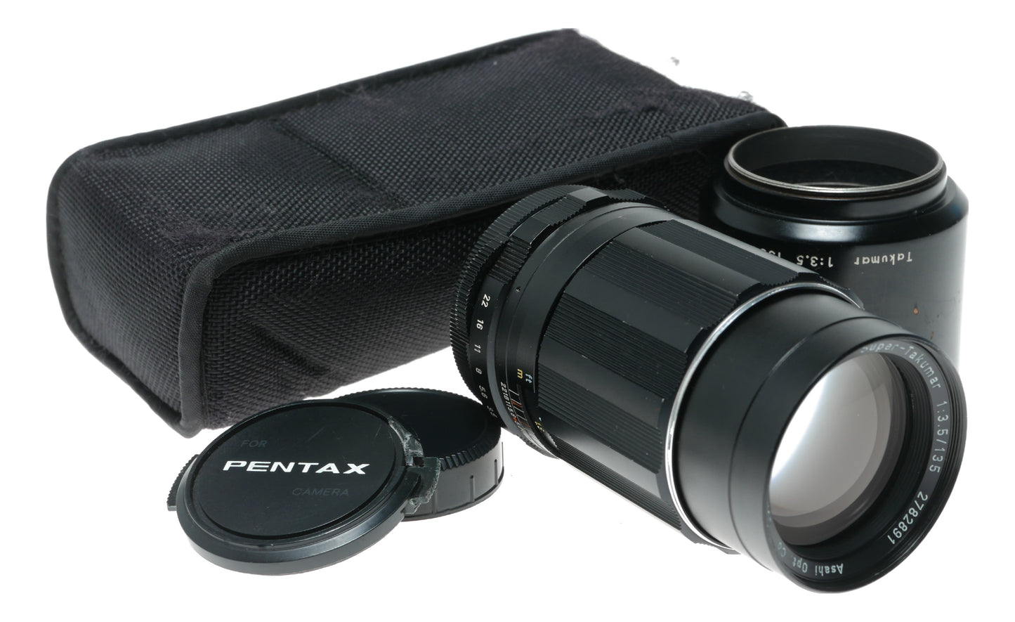 Pentax Super-Takumar 135mm f/3.5 Vintage SLR Camera Lens